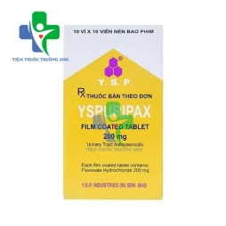 YSPuripax 200mg - Điều trị các bệnh về đường tiết niệu hiệu quả 